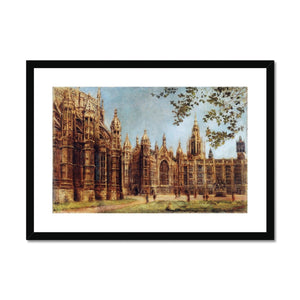 View of Henry VII Chapel and Old Palace Yard Framed & Mounted Print