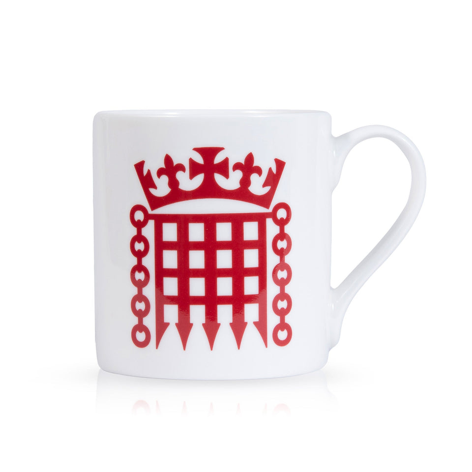 House of Lords Portcullis Bone China Mug featured image