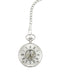 Chrome Plated Half Hunter Pocket Watch image 1