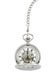 Chrome Plated Half Hunter Pocket Watch image 2