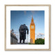 View from Parliament Square Framed &amp; Mounted Print image 3