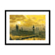Water Over Westminster Framed &amp; Mounted Print image 1