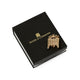 9k Gold Portcullis Brooch image 2