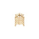 9k Gold Portcullis Brooch image 1