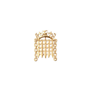 9k Gold Portcullis Brooch
