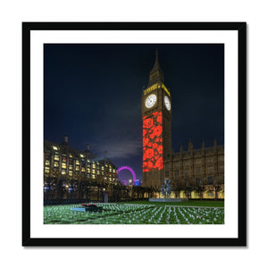Big Ben, Remembrance Day  Framed Print