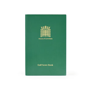 Leather Golf Score Book