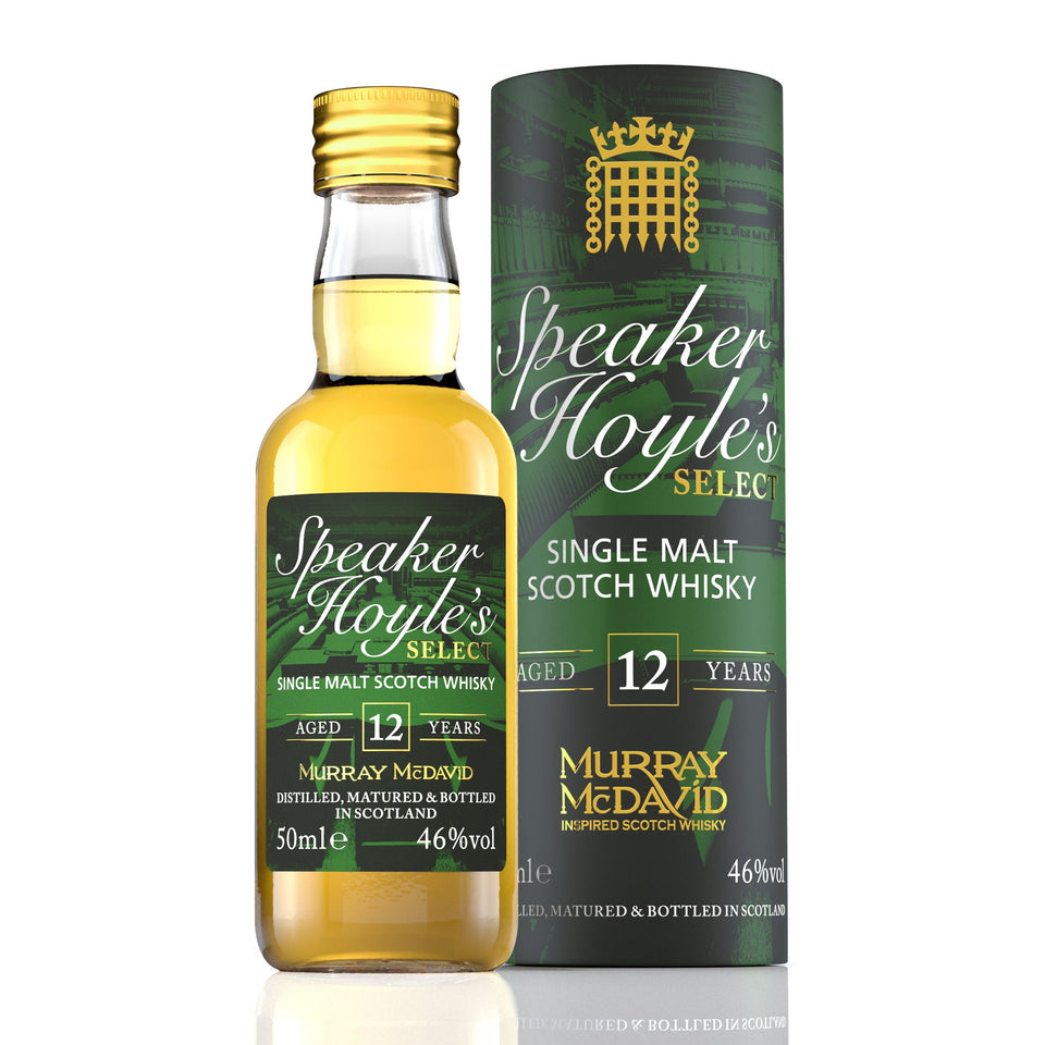 Speaker Hoyle's Select Single Malt Scotch Whisky Miniature - 5cl featured image