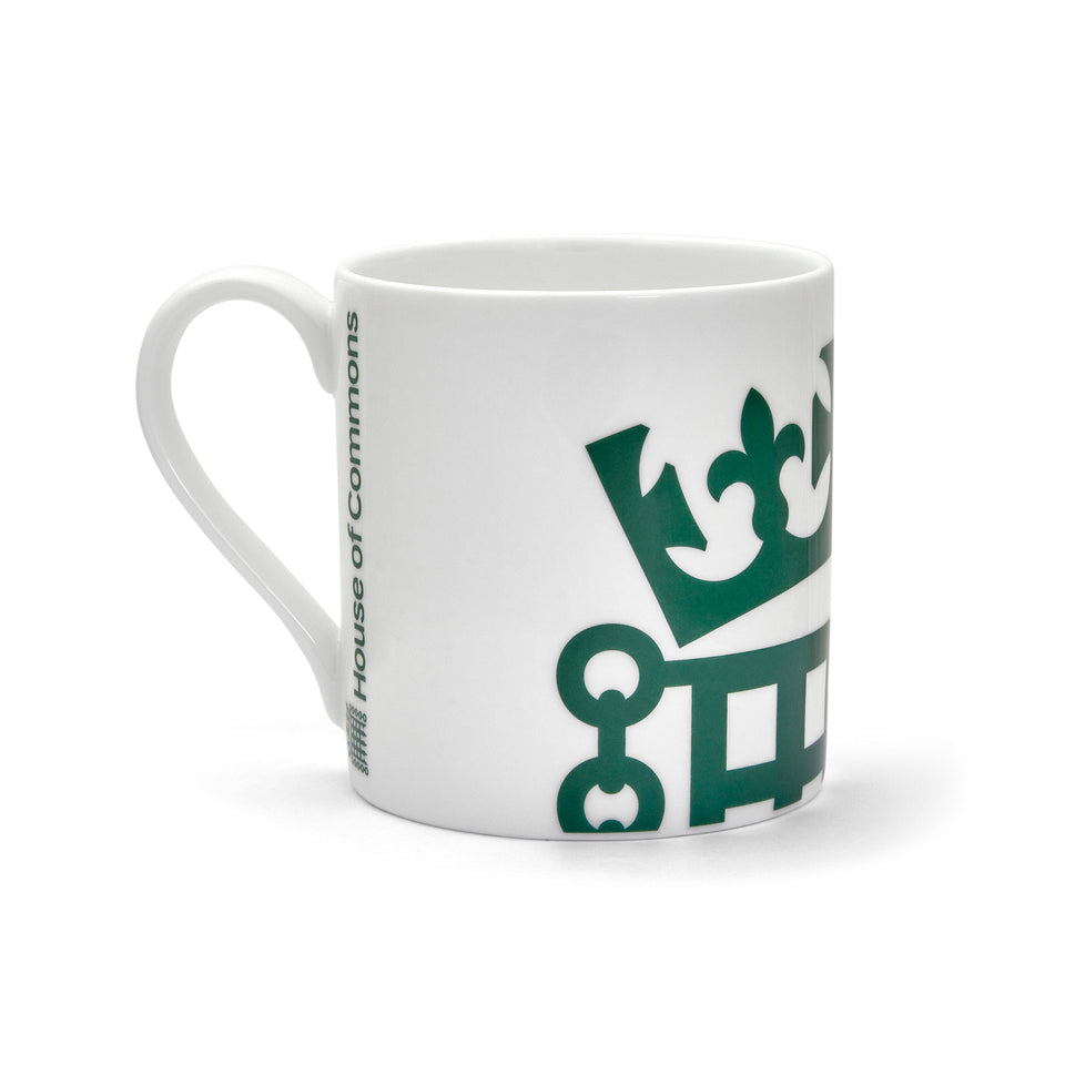 Crowned Portcullis Bone China Mug featured image