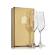 Crystal Portcullis Champagne Flutes image 1