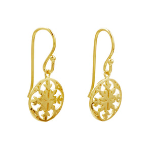 Filigree Tile Earrings