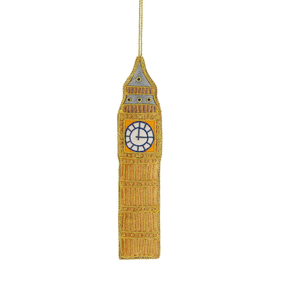 Big Ben Embroidered Tree Decoration featured image