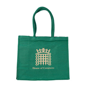 House of Commons Green Juco Tote Bag
