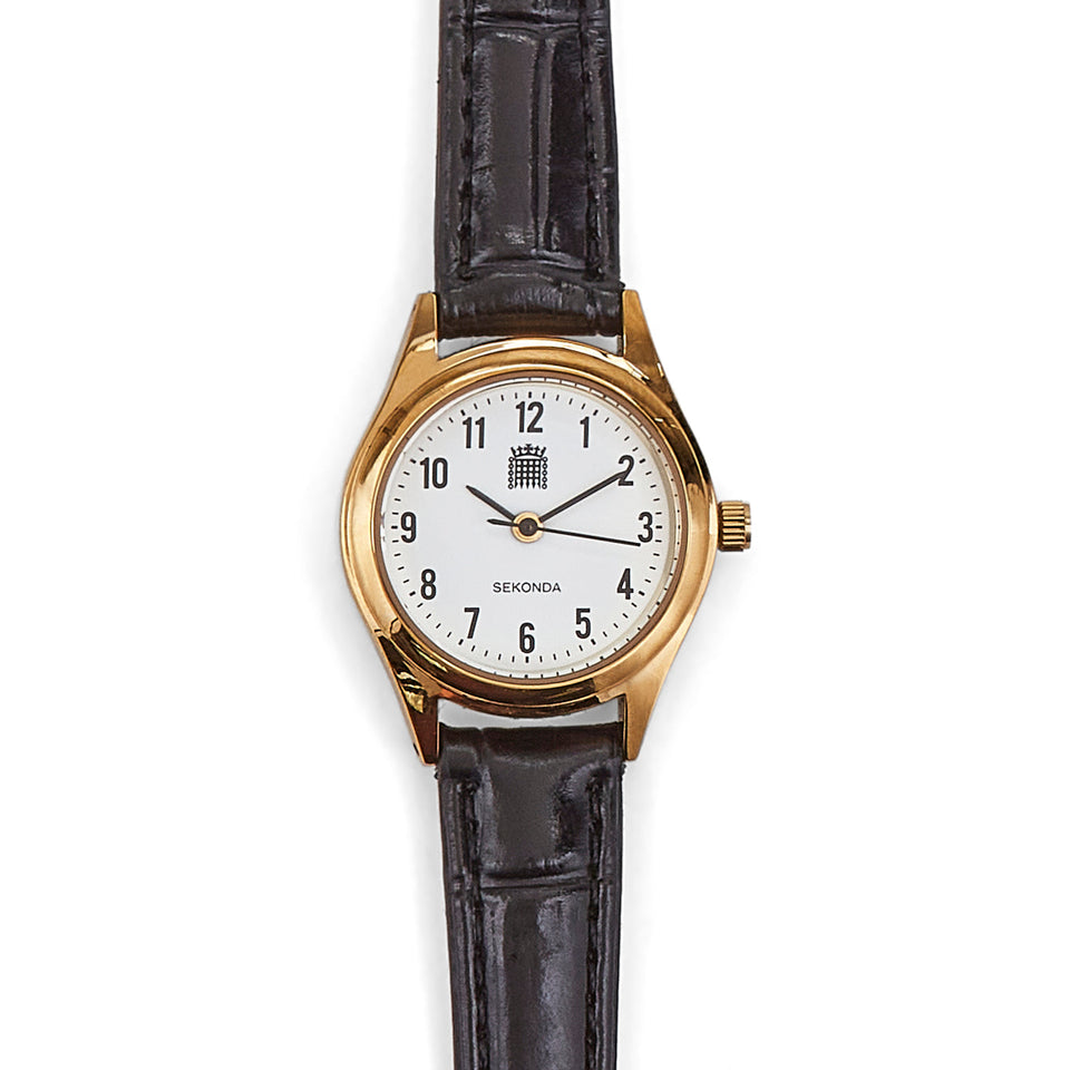 Women's Gold-Plated Portcullis Watch featured image