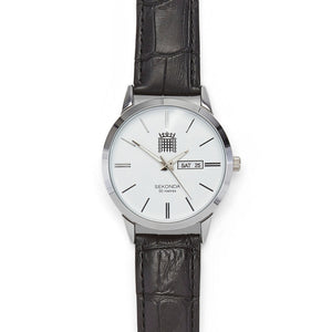 Men's Stainless Steel Portcullis Watch