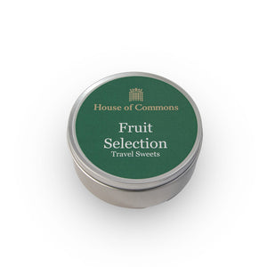 House of Commons Fruit Selection Travel Sweets in a Tin