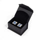 Sterling Silver Encaustic Tile Cufflinks image 4