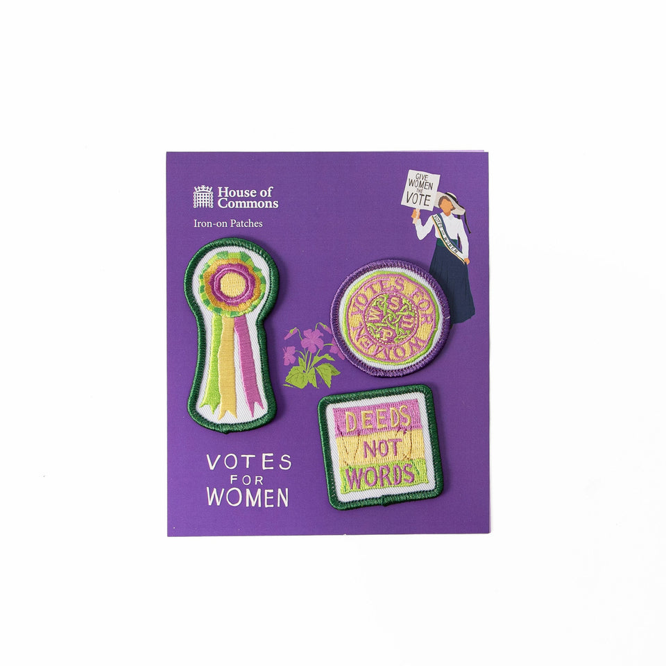 Votes for Women Iron on Patch Set featured image
