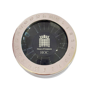 Personalised House of Commons World Time Paperweight