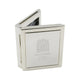 Personalised House of Commons Silver-Plated Desktop Clock and Photo Frame image 2