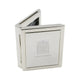 House of Commons Silver-Plated Desktop Clock and Photo Frame image 2