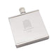 Personalised House of Commons Slimline Hip Flask image 1