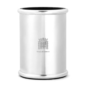 House of Commons Silver Plated Pen Pot