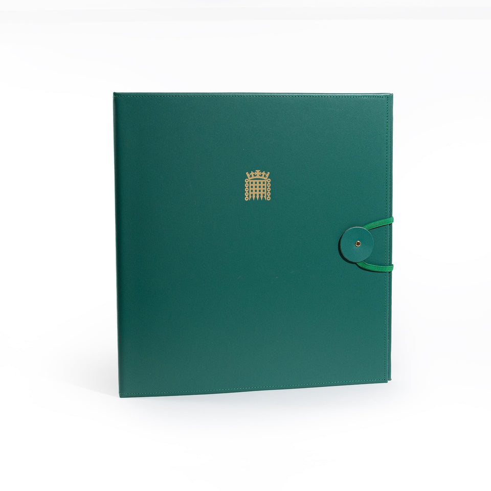 House of Commons Recycled Leather Hard Cover Ring Binder featured image
