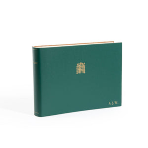 Personalised House of Commons Recycled Leather Photo Album