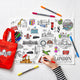 London Colouring In Placemat image 7