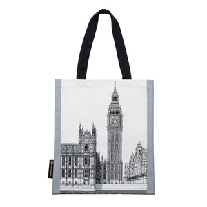 Big Ben Architectural Drawing Tote Bag