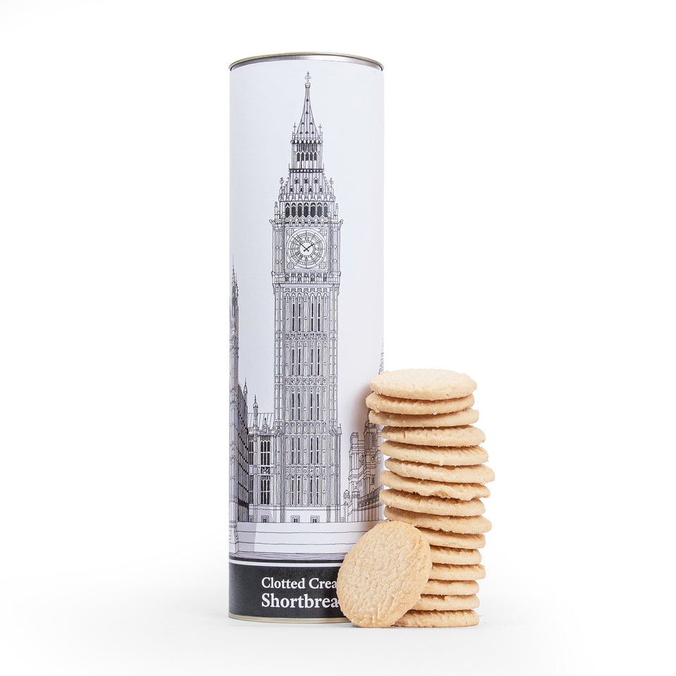 Big Ben Architectural Drawing Shortbread Tube featured image