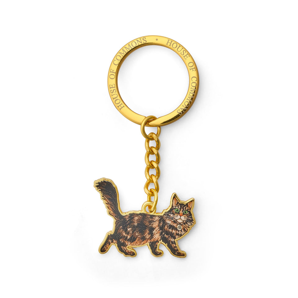 Attlee The Speaker's Cat Enamel Keyring featured image