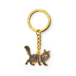 Attlee The Speaker's Cat Enamel Keyring