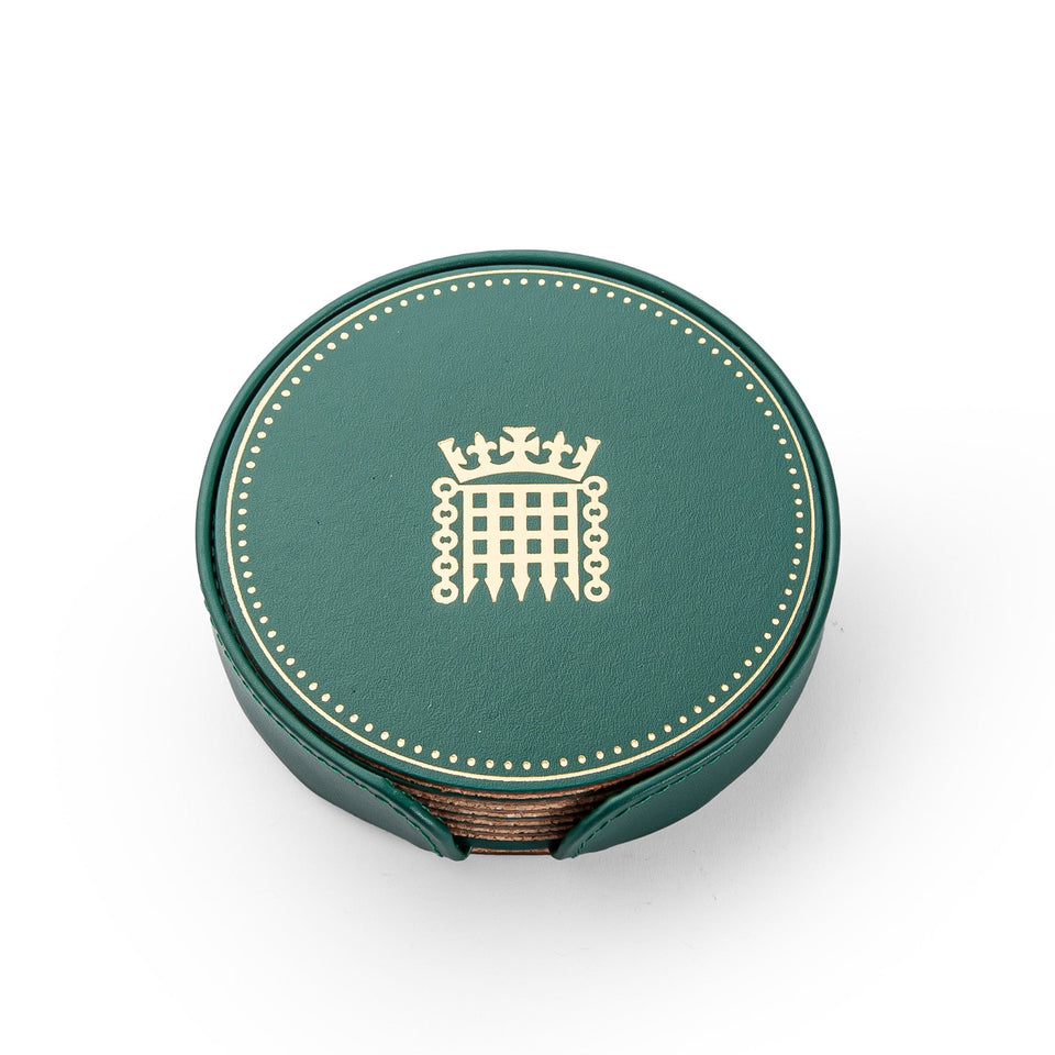 House of Commons Leather Coaster Set featured image