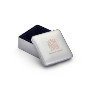 House of Commons Silver-Plated Trinket Box
