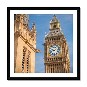 Big Ben from the roof of the House of Commons Framed Print