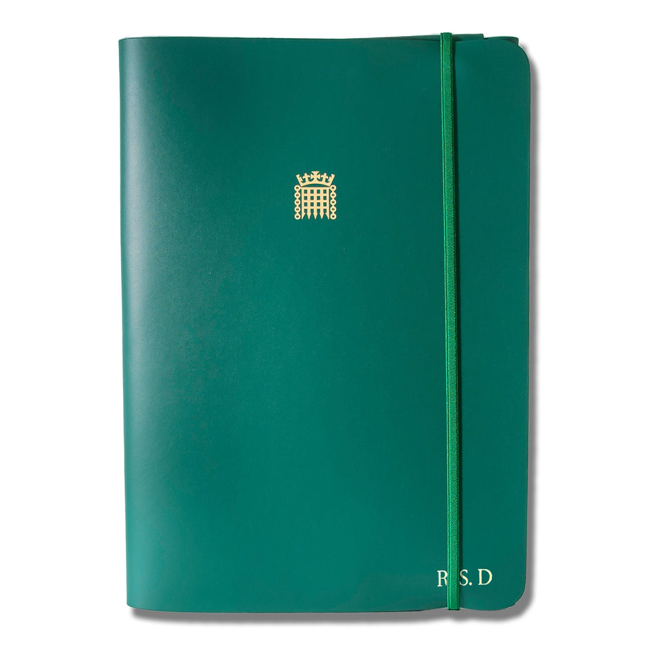 Personalised House of Commons A4 Leather Portfolio Folder featured image