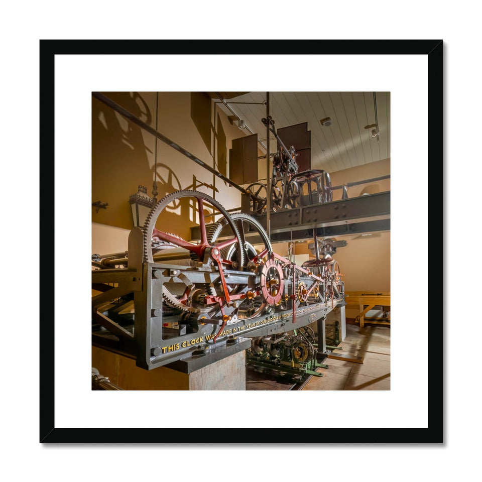 Big Ben's Mechanism Framed &amp; Mounted Print featured image
