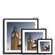 Big Ben and the statue of Boudicca Framed &amp; Mounted Print image 10