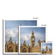 Big Ben above Westminster Hall Fine Art Print image 3