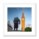 View from Parliament Square Framed &amp; Mounted Print image 2