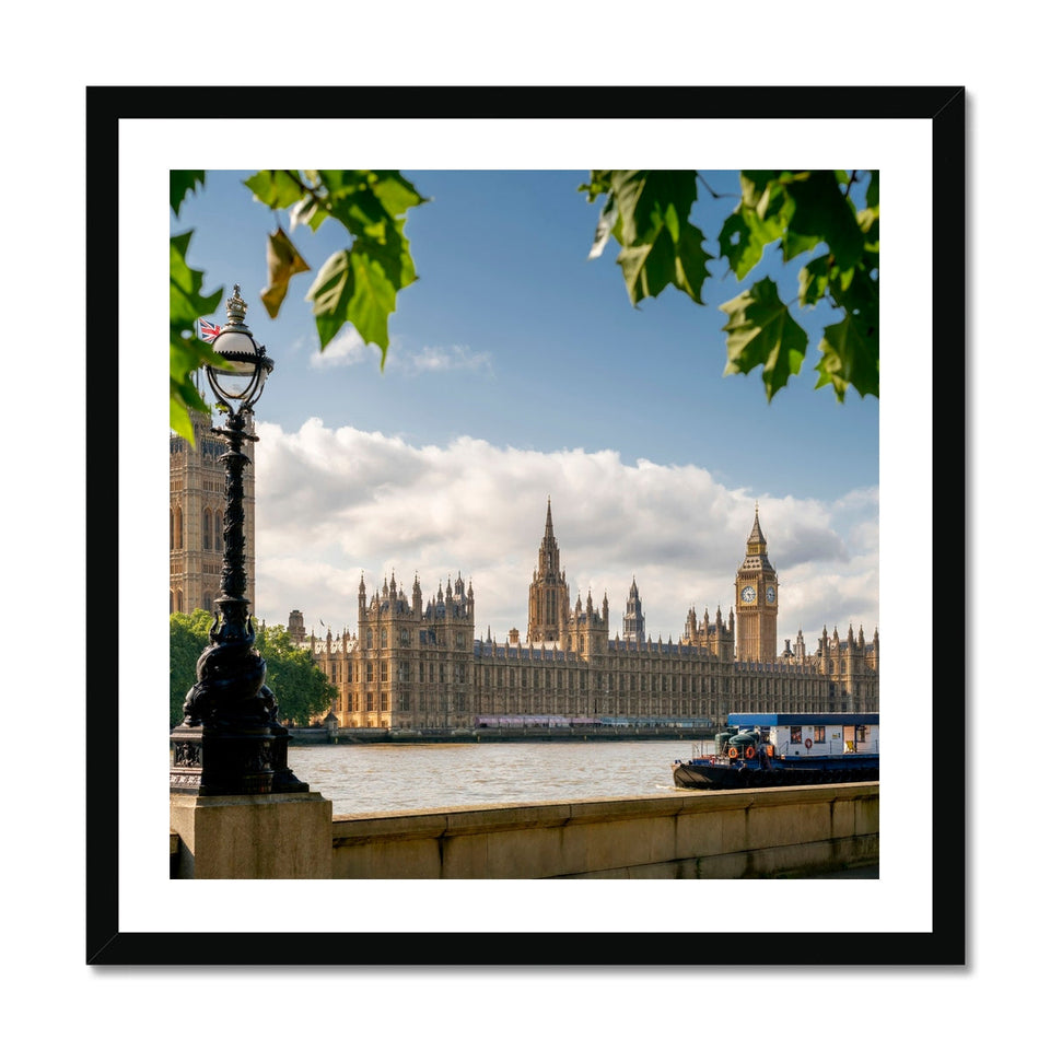 The Palace of Westminster from South Bank Framed Print featured image