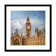 Big Ben above Westminster Hall Framed &amp; Mounted Print image 1