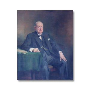 Sir Winston Churchill Canvas