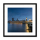 The Palace of Westminster at Night Framed &amp; Mounted Print image 1