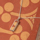 Sterling Silver Encaustic Tile Necklace image 10