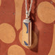 Sterling Silver Encaustic Tile Necklace image 13