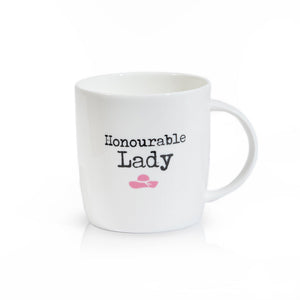 Honourable Lady Bone China Mug