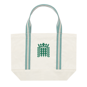 House of Commons Organic Cotton Boat Bag